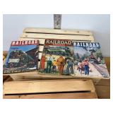 Vintage Railroad Magazine Lot – 5 Issues (1937, 1938, 1945, 1953, & 1954) Vintage Railroad Magazine Lot – 5 Issues (1937, 1938, 1945, 1953, & 1954)