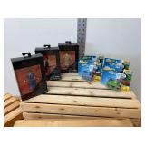 3 New-in-Package 4.5" Star Wars Action Figures & 4 Thomas and Percy Thomas the Tank Engine Metal Trains 3 New-in-Package 4.5" Star Wars Action Figures & 4 Thomas and Percy Thomas the Tank Engine Metal Trains