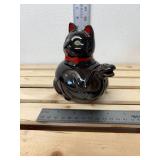 Mid-Century Modern Shafford Redware Black Cat Teapot - Excellent condition Mid-Century Modern Shafford Redware Black Cat Teapot - Excellent condition