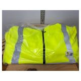 3 New in Package XXXXL Half-Zip Pullover Safety Hoodie Sweatshirts in Safety Green 3 New in Package XXXXL Half-Zip Pullover Safety Hoodie Sweatshirts in Safety Green