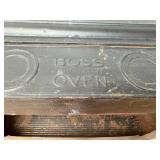 Antique 1920s Portable Boss Oven (Pie Warmer) - To Place on Wood Stove Top or Fire - Antique 1920s Portable Boss Oven (Pie Warmer) - To Place on Wood Stove Top or Fire -