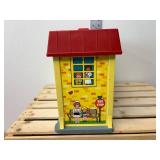 Vintage 1974 Fisher Price Little People Play Family A-Frame House Lodge – With Lots of Extra Accessories Vintage 1974 Fisher Price Little People Play Family A-Frame House Lodge – With Lots of Extra Accessories