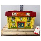 Vintage 1974 Fisher Price Little People Play Family A-Frame House Lodge – With Lots of Extra Accessories Vintage 1974 Fisher Price Little People Play Family A-Frame House Lodge – With Lots of Extra Accessories