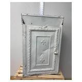 Antique White Painted Pie Safe – Tin Panels, Two Shelves, 24" Tall Antique White Painted Pie Safe – Tin Panels, Two Shelves, 24" Tall
