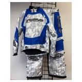 Like New Men’s XL Arctiva Snowmobile Jacket & Bibs – Blue, Weatherproof, Durable Set - Like New Men’s XL Arctiva Snowmobile Jacket & Bibs – Blue, Weatherproof, Durable Set -