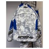 Like New Men’s XL Arctiva Snowmobile Jacket & Bibs – Blue, Weatherproof, Durable Set - Like New Men’s XL Arctiva Snowmobile Jacket & Bibs – Blue, Weatherproof, Durable Set -