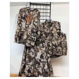 Used Men’s XL Nomad Camo Hunting Wear – Moisture-Wicking Hoodie, Vest, and Soft Shell Jacket (Three-Piece Set) - Good Condition Used Men’s XL Nomad Camo Hunting Wear – Moisture-Wicking Hoodie, Vest, and Soft Shell Jacket (Three-Piece Set) - Good Condition