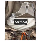 Used Men’s XL Nomad Camo Hunting Wear – Moisture-Wicking Hoodie, Vest, and Soft Shell Jacket (Three-Piece Set) - Good Condition Used Men’s XL Nomad Camo Hunting Wear – Moisture-Wicking Hoodie, Vest, and Soft Shell Jacket (Three-Piece Set) - Good Condition