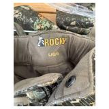 New W/O Tags Men’s XL Rocky Venture Waterproof Camo Hunting Wear – Jacket & Pants (Two-Piece Set) New W/O Tags Men’s XL Rocky Venture Waterproof Camo Hunting Wear – Jacket & Pants (Two-Piece Set)