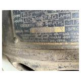 Extremely Rare Century Repulsion Start Induction Single-Phase Motor (1/2 HP, Serial #693860) – Circa 1915-1920 Extremely Rare Century Repulsion Start Induction Single-Phase Motor (1/2 HP, Serial #693860) – Circa 1915-1920