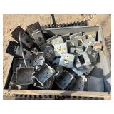 18” x 24” Electrical Box with Multiple Industrial Metal Outlet Boxes, Outlet Covers, and Three Timing Dials 18” x 24” Electrical Box with Multiple Industrial Metal Outlet Boxes, Outlet Covers, and Three Timing Dials