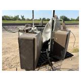 Six Industrial Halogen Lights – Includes Smaller Box, Ceramic Ballast, Aluminum Shade with Cast-Iron Casing, and Electric Cord Six Industrial Halogen Lights – Includes Smaller Box, Ceramic Ballast, Aluminum Shade with Cast-Iron Casing, and Electric Cord