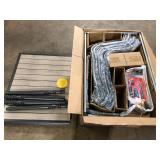Hampton Bay Glenridge Falls 7-Piece Metal Padded Sling Rectangular Outdoor Dining Set in Putty Beige Customer Returns See Pictures
