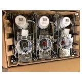 Commercial Electric 4 in. White Recessed Non-IC New Construction Housing (6-Pack) Customer Returns See Pictures
