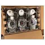Commercial Electric 4 in. White Recessed Non-IC New Construction Housing (6-Pack) Customer Returns See Pictures