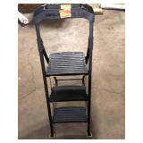 Gorilla Ladders 3-Step Pro-Grade Steel Step Stool, 300 lbs. Load Capacity Type IA Duty Rating (9ft. Reach Height)   Customer Returns See Pictures