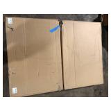 Lot of Hampton Bay Avondale 9 in. W x 24 in. D x 34.5 in. H Ready to Assemble Plywood Shaker Base Kitchen Cabinet in Alpine White Customer Returns See Pictures