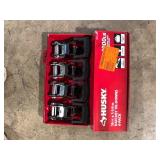 Husky 16 ft. 1.25 in. Ratchet Tie-Down Straps with S-Hook (4-Pack)   Customer Returns See Pictures