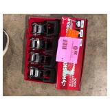 Husky 16 ft. 1.25 in. Ratchet Tie-Down Straps with S-Hook (4-Pack)   Customer Returns See Pictures