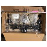 Hampton Bay Redfield 3-Light Directional Track Fixture Dark Bronze Finish  Customer Returns See Pictures