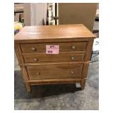 Harper & Bright Designs 27.3 in. W x 17.3 in. D x 26 in. H Modern 3-Drawer Hazel Solid Wood Nightstand    Customer Returns See Pictures