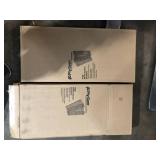 Lot of Home Decorators Collection White Cordless Faux Wood Blinds for Windows with 2 in. Slats - 70 in. W x 72 in. L (Actual Size 69.5 in. W x 72 in. L)   Customer Returns See Pictures
