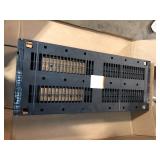 HDX 5 Tier Plastic Adjustable Garage Storage Shelving Unit in Black (48 in. W x 75 in. H x 20 in. D)  Customer Returns See Pictures