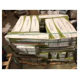 30 Boxes of TrafficMaster Capel Bianco 6 in. x 24 in. Matte Ceramic Wood Look Floor and Wall Tile (17 sq. ft./Case)     Customer Returns See Pictures