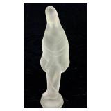 Fostoria Frosted Satin Glass Madonna Figurine with Light Up Base Fostoria Frosted Satin Glass Madonna Figurine with Light Up Base