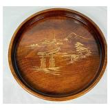Japanese Serving Tray/Platter Assortment - 6 Pieces - Wood and Lacquerware Japanese Serving Tray/Platter Assortment - 6 Pieces - Wood and Lacquerware