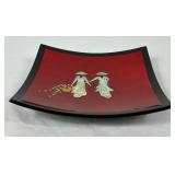 Japanese Serving Tray/Platter Assortment - 6 Pieces - Wood and Lacquerware Japanese Serving Tray/Platter Assortment - 6 Pieces - Wood and Lacquerware