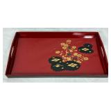Japanese Serving Tray/Platter Assortment - 6 Pieces - Wood and Lacquerware Japanese Serving Tray/Platter Assortment - 6 Pieces - Wood and Lacquerware