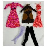 Three Vintage Skipper Dolls and Two Skipper Doll Cases with Original Clothes and Accessories Three Vintage Skipper Dolls and Two Skipper Doll Cases with Original Clothes and Accessories