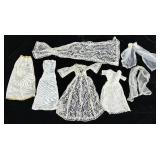 Three Vintage Skipper Dolls and Two Skipper Doll Cases with Original Clothes and Accessories Three Vintage Skipper Dolls and Two Skipper Doll Cases with Original Clothes and Accessories
