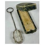 Sterling Silver Finger Ring Locket with Original Box Sterling Silver Finger Ring Locket with Original Box