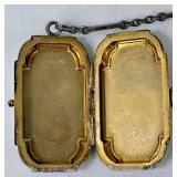 Sterling Silver Finger Ring Locket with Original Box Sterling Silver Finger Ring Locket with Original Box