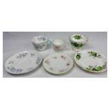 Collection of 11 Teacups & Saucers from Aynsley, Royal Stafford, Rosina, Gladstone, Royal Albert, Windsor and More Collection of 11 Teacups & Saucers from Aynsley, Royal Stafford, Rosina, Gladstone, Royal Albert, Windsor and More