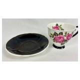 Collection of 11 Teacups & Saucers from Aynsley, Royal Stafford, Rosina, Gladstone, Royal Albert, Windsor and More Collection of 11 Teacups & Saucers from Aynsley, Royal Stafford, Rosina, Gladstone, Royal Albert, Windsor and More
