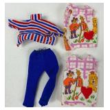 Two Vintage Dawn and Her Friends Dolls and Two Doll Cases with Clothes and Accessories Two Vintage Dawn and Her Friends Dolls and Two Doll Cases with Clothes and Accessories