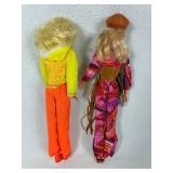 1968 Live Action Barbie & 1974 Sun Valley Barbie with Original Outfits and Vintage Mego Corp Blonde Doll 1968 Live Action Barbie & 1974 Sun Valley Barbie with Original Outfits and Vintage Mego Corp Blonde Doll