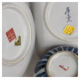 Japanese Dishes - Rice Bowls, Sauce Bowls, Chopsticks, Lidded Bowls and Jar Japanese Dishes - Rice Bowls, Sauce Bowls, Chopsticks, Lidded Bowls and Jar
