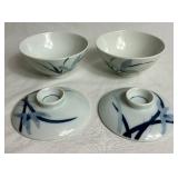 Japanese Dishes - Rice Bowls, Sauce Bowls, Chopsticks, Lidded Bowls and Jar Japanese Dishes - Rice Bowls, Sauce Bowls, Chopsticks, Lidded Bowls and Jar