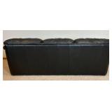 Shanelle Elegance Onyx Leather Sofa from Horizons by Palliser with Leather Care System Shanelle Elegance Onyx Leather Sofa from Horizons by Palliser with Leather Care System