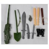 Vintage G.I. Joe Land Adventurer Action Figure, Inflatable U.S. Navy Life Raft , Clothing and Accessories Vintage G.I. Joe Land Adventurer Action Figure, Inflatable U.S. Navy Life Raft , Clothing and Accessories