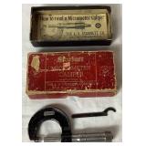 Vintage Caliper 3 Piece Collection with Lufkin Depth Gauge Vintage Caliper 3 Piece Collection with Lufkin Depth Gauge