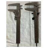 Vintage Caliper 3 Piece Collection with Lufkin Depth Gauge Vintage Caliper 3 Piece Collection with Lufkin Depth Gauge