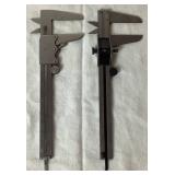 Vintage Caliper 3 Piece Collection with Lufkin Depth Gauge Vintage Caliper 3 Piece Collection with Lufkin Depth Gauge