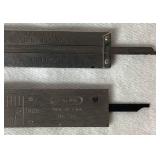 Vintage Caliper 3 Piece Collection with Lufkin Depth Gauge Vintage Caliper 3 Piece Collection with Lufkin Depth Gauge