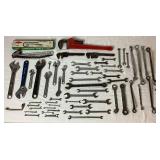 Wrench Collection includes Various 12" Chain Wrench, Box End, Open End, Pipe and Adjustable Wrenches Wrench Collection includes Various 12" Chain Wrench, Box End, Open End, Pipe and Adjustable Wrenches