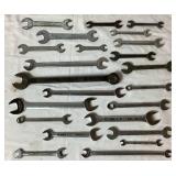 Wrench Collection includes Various 12" Chain Wrench, Box End, Open End, Pipe and Adjustable Wrenches Wrench Collection includes Various 12" Chain Wrench, Box End, Open End, Pipe and Adjustable Wrenches